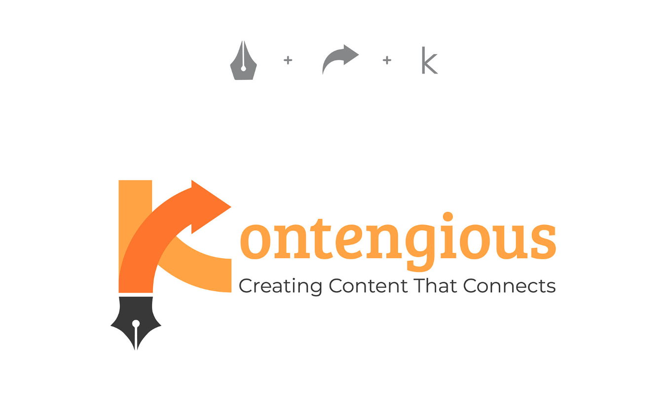 Logo concept and brand identity exploration for Kontengious.